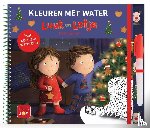 Wielockx, Ruth - Kleuren met water Het is Kerst met Luuk en Lotje