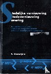 Vermeijden, B. - Stedelijke vernieuwing / stadsvernieuwing / Sanering