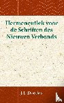 Doedes, J.I. - Hermeneutiek voor de Schriften des Nieuwen Verbonds