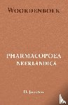 Joosten, H. - Woordenboek voor de Pharmacopoea Neerlandica