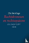 Poortinga, E. - Rechtsbronnen en rechtssysteem