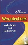 Kishna, Frank - Kishna's woordenboek - Nederlands Hindi Nederlands