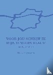 Vermaas, Bauke - Voor jou schrijf ik mijn vingers blauw