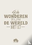 Dronkelaar, Daniel - De wonderen zijn de wereld niet uit
