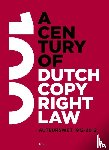  - A century of Dutch copyright law