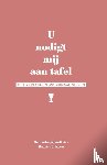 Kater, Maarten J. - U nodigt mij aan tafel