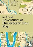 Thelander, Martin - Mark Twain, Adventures of Huckleberry Finn Map