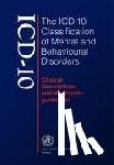 World Health Organization(WHO) - The ICD-10 Classification of Mental and Behavioural Disorders