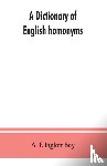F Inglott Bey, A - A dictionary of English homonyms