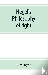 W Dyde, S - Hegel's Philosophy of right
