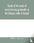 Anderson, William - Sketch of the mode of manufacturing gunpowder at the Ishapore mills in Bengal. With a record of the experiments carried on to ascertain the value of charge, windage, vent and weight, etc. in mortars and muskets; also reports of the various proofs of