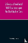 Lewis, Timothy - A Glossary Of Mediaeval Welsh Law, Based Upon The Black Book Of Chirk
