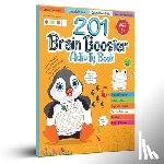 Wonder House Books - 201 Brain Booster Activity Book - Fun Activities and Exercises for Children Tracing & Pattern, Colors & Shapes, Maze