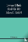 Unknown - Commerce Of Rhode Island 1726-1800 (Volume I) 1726-1774
