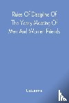 Unknown - Rules Of Discipline Of The Yearly Meeting Of Men And Women Friends, Held In Philadelphia. Stereotyped For The Yearly Meeting