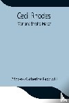 Catherine Radziwill, Princess - Cecil Rhodes; Man and Empire-Maker