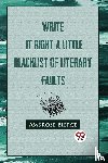 Bierce, Ambrose - Write It Right: A Little Blacklist Of Literary Faults