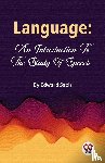 Sapir, Edward - Language