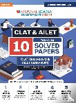 Oswaal Editorial Board - Oswaal CLAT & AILET 10 Previous Years Solved Papers - Year-Wise | CLAT (2020 -2024) & AILET (2020 - 2024) For Admission Test 2025