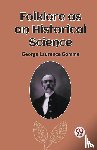 Gomme, George Laurence - Folklore as an Historical Science
