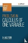 Maron, Ia - Problems In Calculus of One Variable