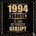 Wigman, Niek - 1994 Geboren 30 Jaar Tot Perfectie Gerijpt