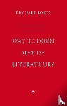 Louis, Édouard - Wat te doen met de literatuur?