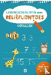  - Leren schrijven met reliëflijntjes: Getallen