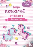  - Mijn aquarelstickers eenhoorns