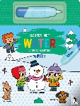  - Kleuren met water voor de kleintjes: Winter