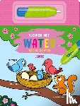  - Kleuren met water voor de kleintjes: Lente