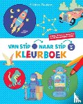  - Van stip naar stip kleurboek: Raket