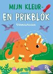  - Mijn kleur- en prikblok: Dinosaurussen