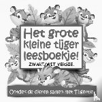Kinderboeken, SherLino - Het grote kleine tijger leesboekje! ZWART/WIT versie.