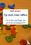 Janson, Dolf - Op zoek naar letters