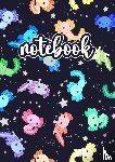Bird, The Lilli - Axolotl Notebook Schwarz/Bunt