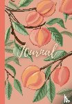 By Sara Baptista, Sart - Notebook | Journal with digitally handmade Illustrated Hardcover | Peach