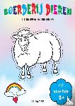 Hugo Elena, Dhr - Boerderij dieren - uitknippen en inkleuren kleurboek voor kinderen