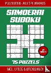 Boekenshop, Kerstcadeau - Samoerai Sudoku - Puzzelboek met 75 Puzzels - Alle Spelniveaus