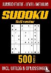 Shop, Puzzelboek - Sudoku Medium - Jumbo Editie - 500 Puzzels - Incl. Uitleg en Oplossingen