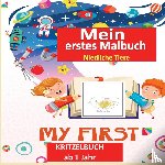 Ludwig, Sarah - Kritzelbuch ab 1 Jahr :Mein erstes Malbuch Kleinkinder: Erstaunlich und Spaß Malbuch mit Tieren : Alter 1-3: Einfache Tiere zum Ausmalen und zu lernen