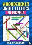Boulevard, Boeken - Woordzoeker Grote Letters, 75 Puzzels Incl. Oplossingen
