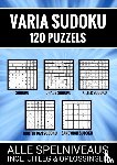 Boulevard, Boeken - Varia Sudoku - 120 Puzzels - Alle Spelniveaus, Incl. Uitleg en Oplossingen