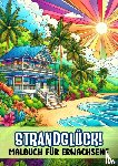 Für Erwachsene, Malbücher - Malbuch für Erwachsene – Strandglück!