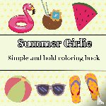 Belle, Sisi - Summer Girlie coloring book