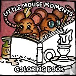 Oudbier, Martin - Little mouse moments coloring book