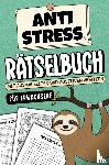 Oase, Offline - Anti Stress Rätselbuch für Erwachsene - Mit Ausmalseiten und positiven Wörtern