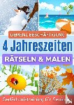 Verlag, Seniorensache - Demenz Beschäftigung: Rätseln und Malen für Senioren in großer Schrift - 4 Jahreszeiten