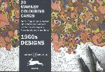 Roojen, Pepin Van - 1960s Designs - marker Colouring Cards