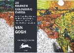 Roojen, Pepin Van - Van Gogh - 20 marker colouring cards